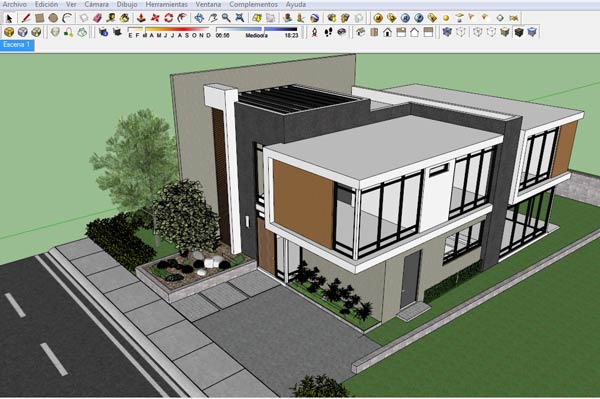 نرم افزار اسکچاپ SketchUp